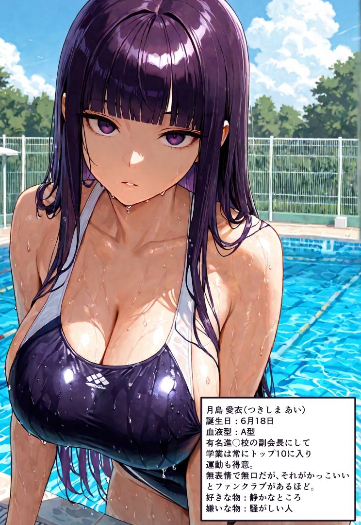 感情がない副会長とやってみた サンプル2ページ目