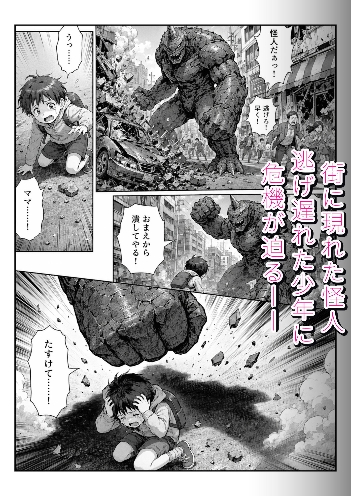 魔法少女完全敗北！ サンプル2ページ目