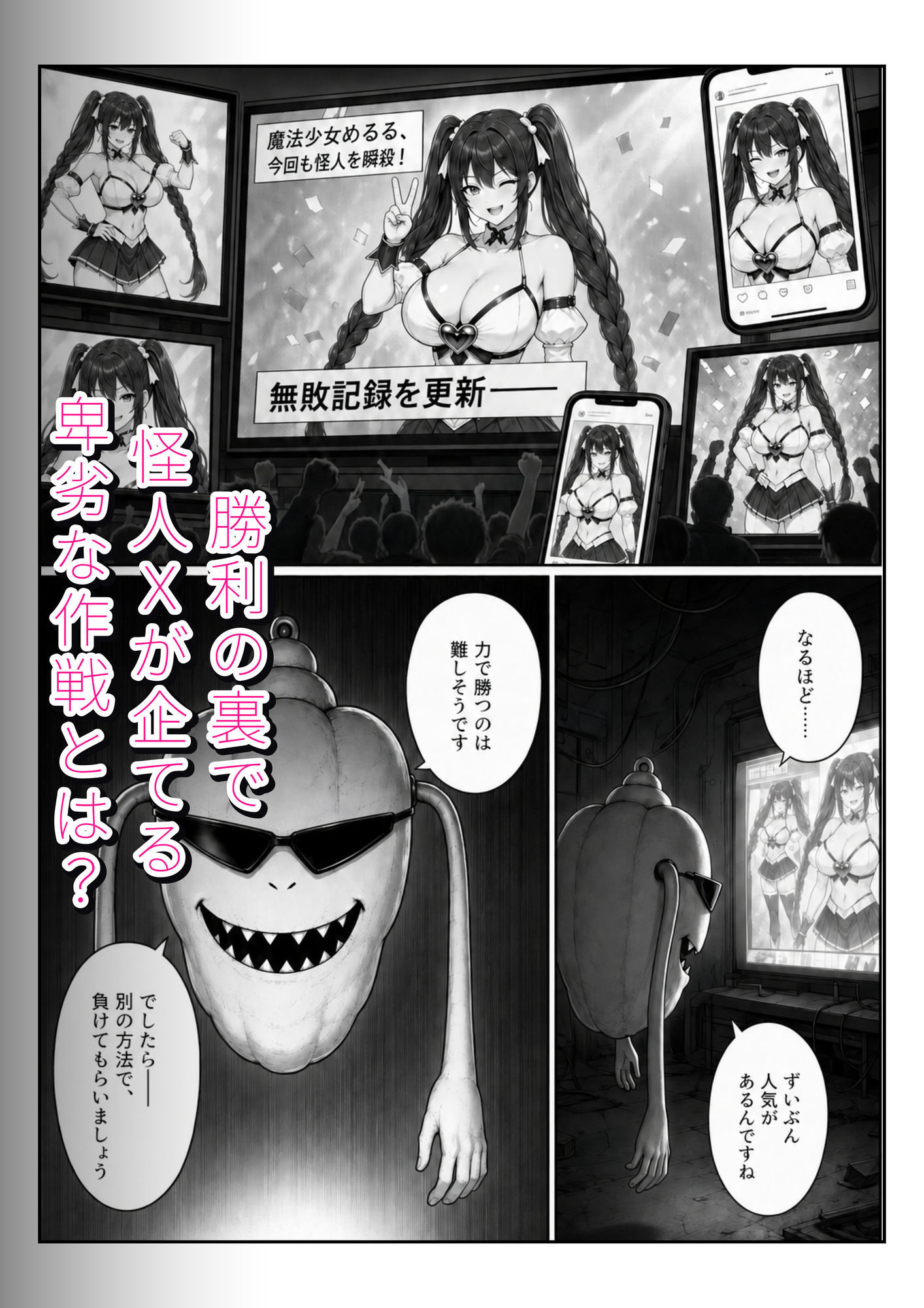 魔法少女完全敗北！ サンプル4ページ目