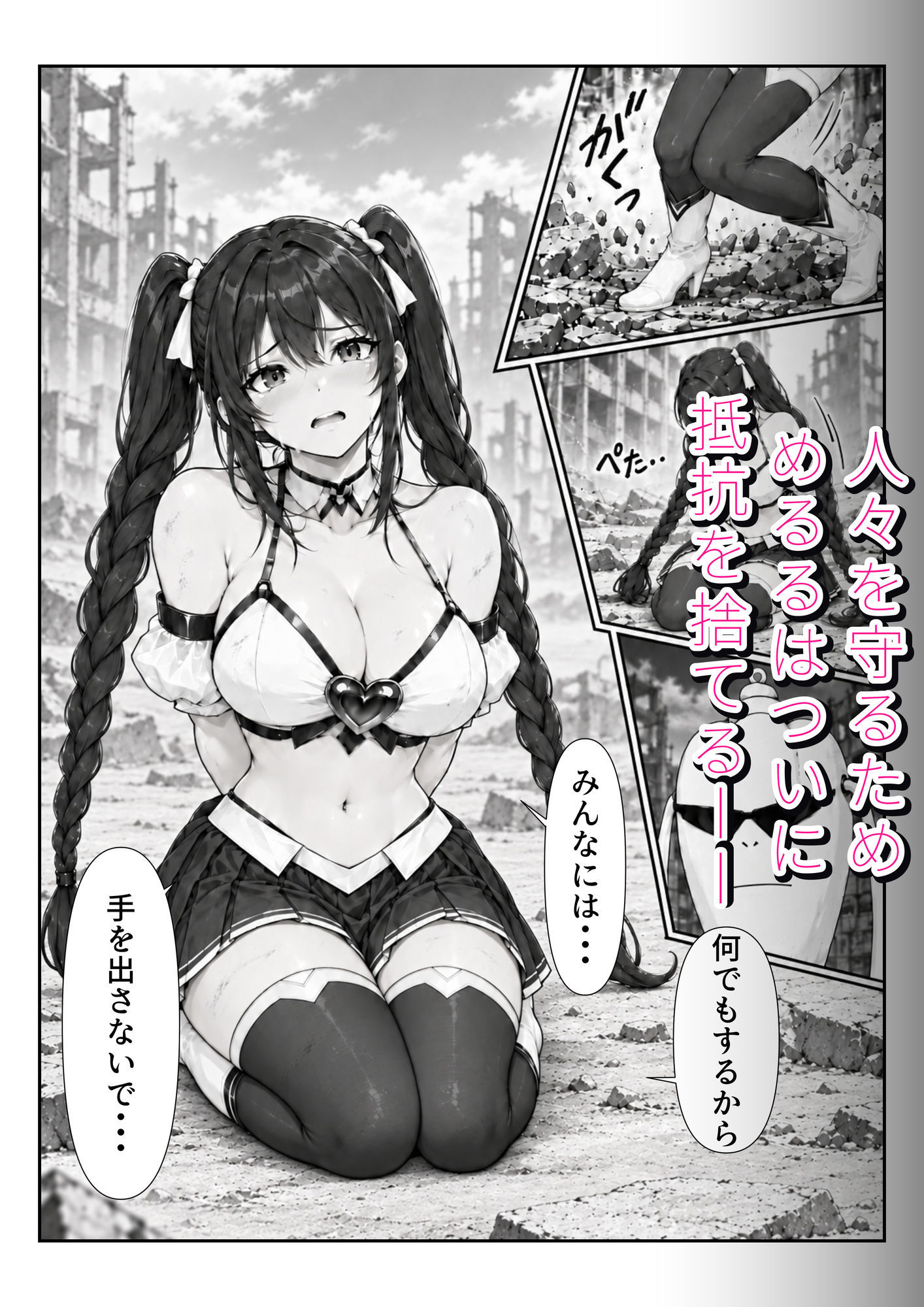 魔法少女完全敗北！ サンプル5ページ目