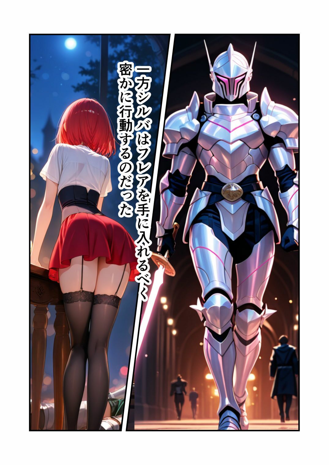 転生淫魔の調教日誌  幕間  〜妄想オナニー〜 サンプル5ページ目