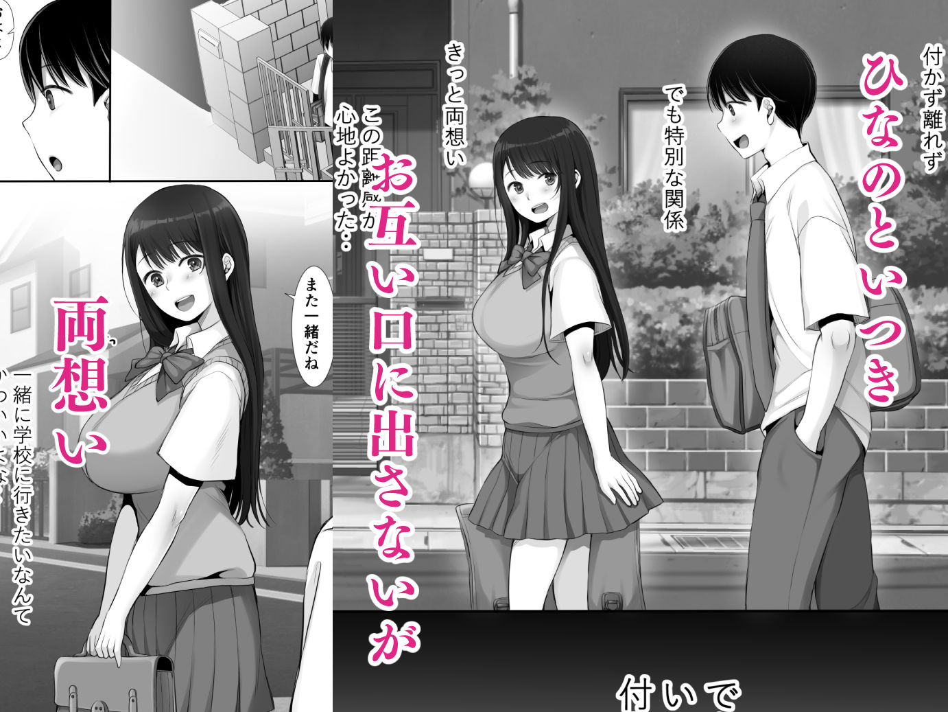 両想いだった幼馴染姉妹がホームステイ中の留学生にオナホ代わりにされてSEX大好き中イキメスにされてた話Reboot サンプル2ページ目
