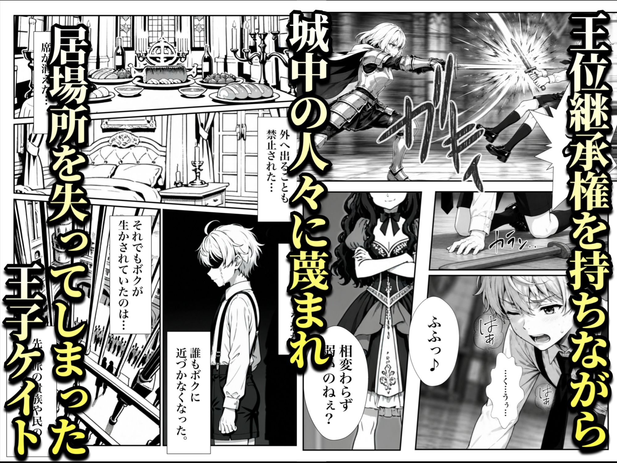 ネクロマンサーになって蘇生傀儡化、滅びた王国をハーレム帝国に作り替える サンプル2ページ目