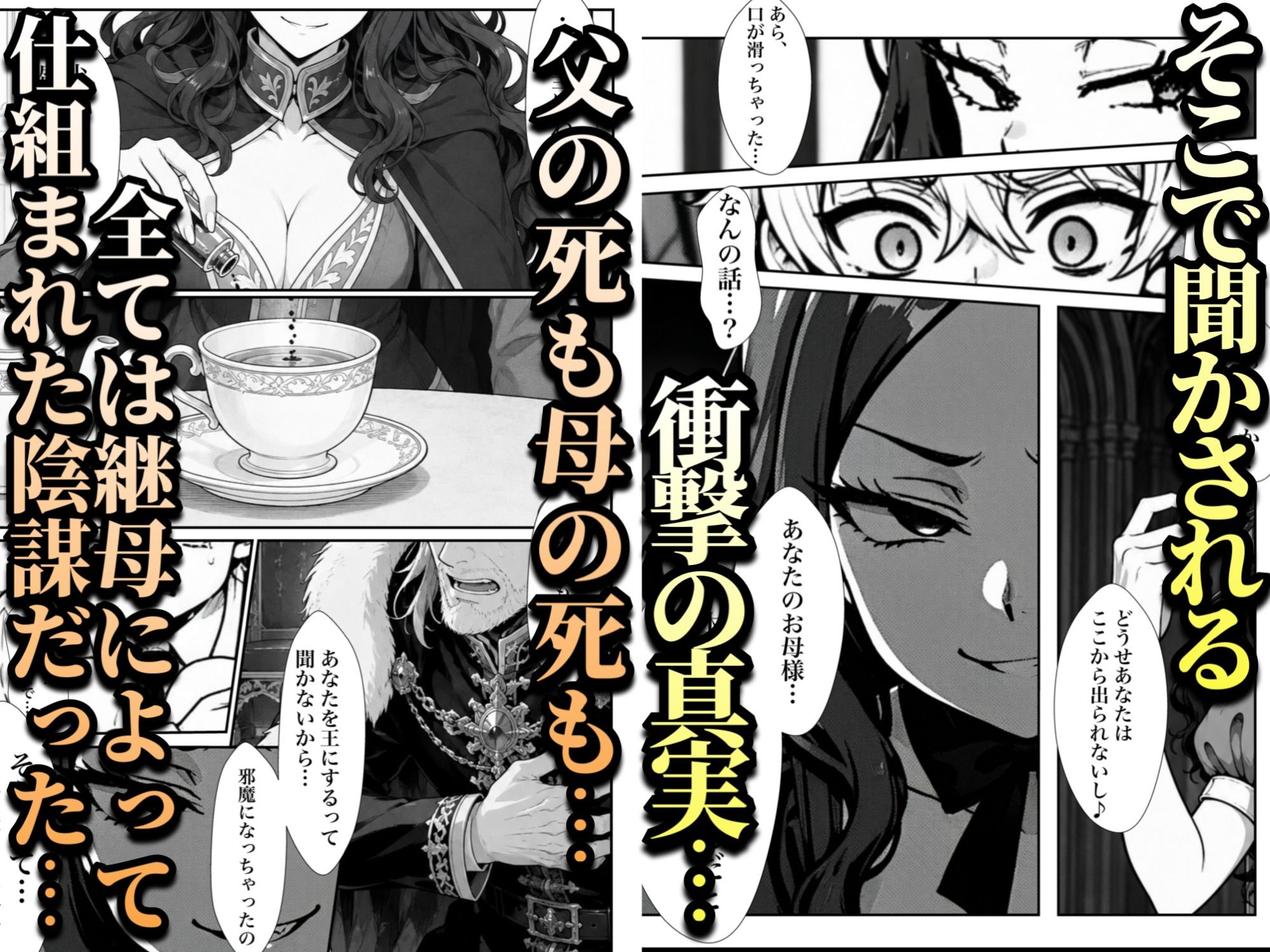 ネクロマンサーになって蘇生傀儡化、滅びた王国をハーレム帝国に作り替える サンプル4ページ目