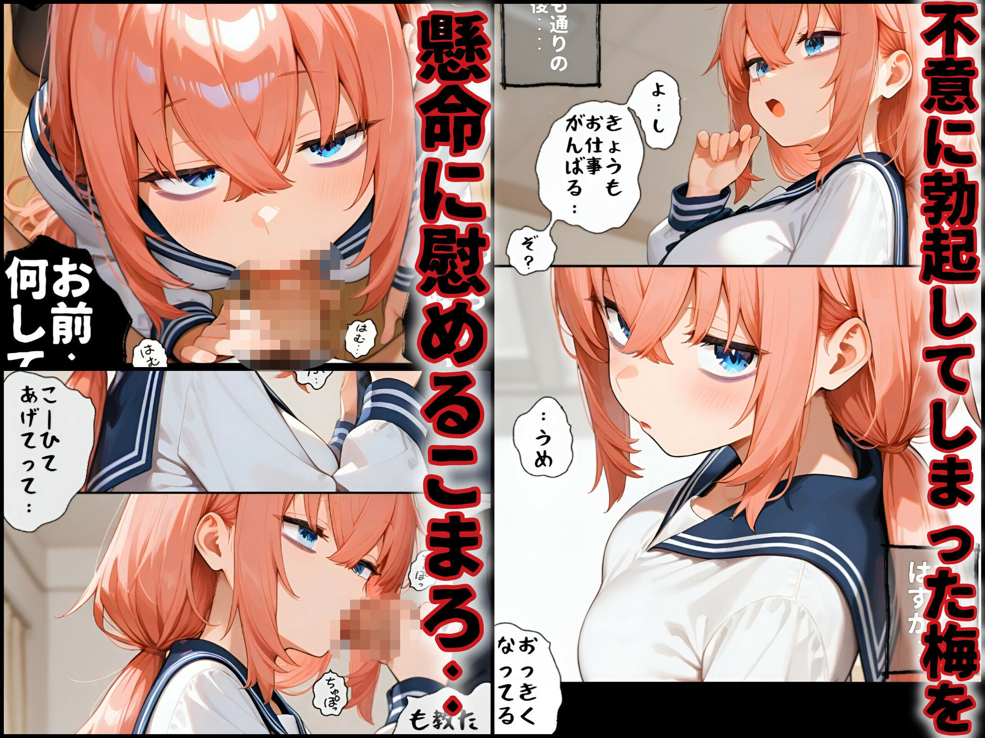 生徒会にも性欲はある！！ サンプル1ページ目