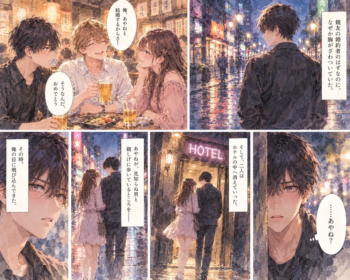 結婚を控えた彼女の秘密を、俺だけが知ってしまった。 〜口止めから始まる、誰にも言えない関係〜 サンプル1ページ目
