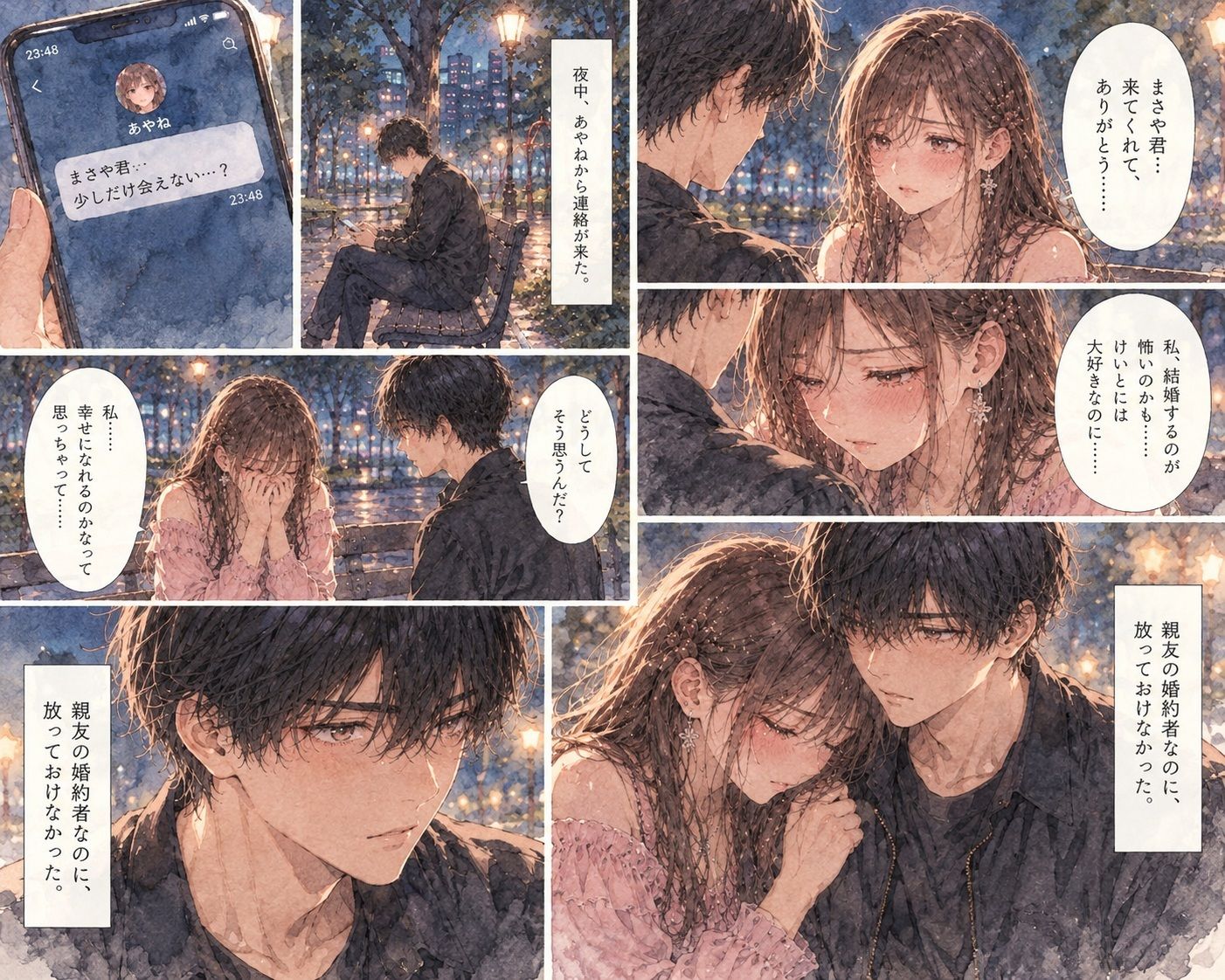 結婚を控えた彼女の秘密を、俺だけが知ってしまった。 〜口止めから始まる、誰にも言えない関係〜 サンプル3ページ目