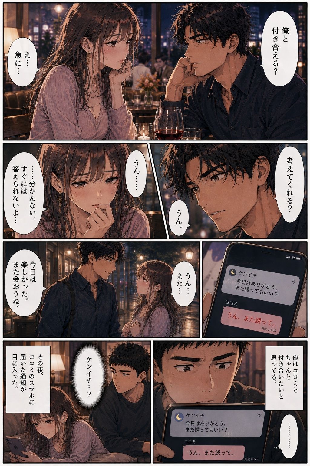 婚約中の彼女をマッチングアプリで見つけた。 〜プロフィールには「彼氏なし」と書かれていた〜 サンプル4ページ目