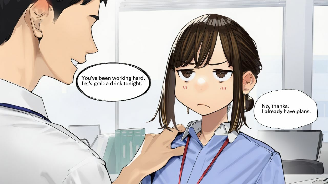 Ganbare Douki-chan NTR - Taken at Douki-kun’s Desk サンプル1ページ目