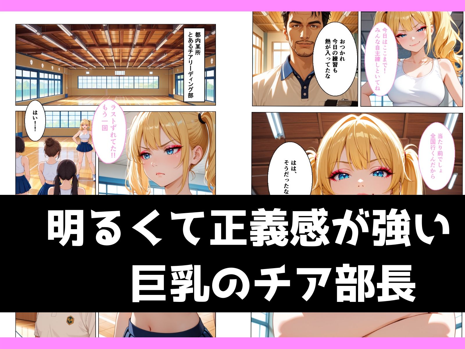 正義感強め巨乳ギャルが不正告発に失敗して性奴●にさせられる話 サンプル2ページ目