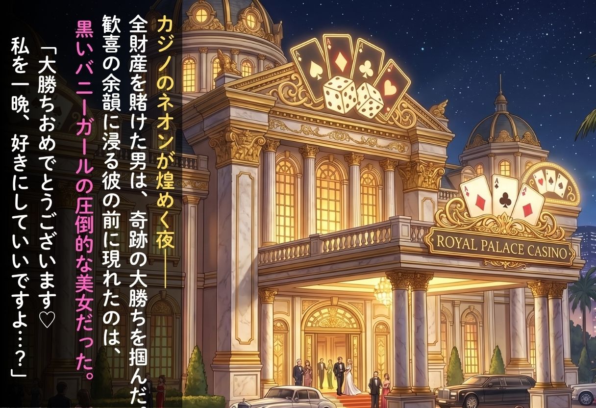 カジノで大勝利！VIP専用 バニーガールを朝までハメまくる話  ハイ〇〇ールD×D編 サンプル1ページ目