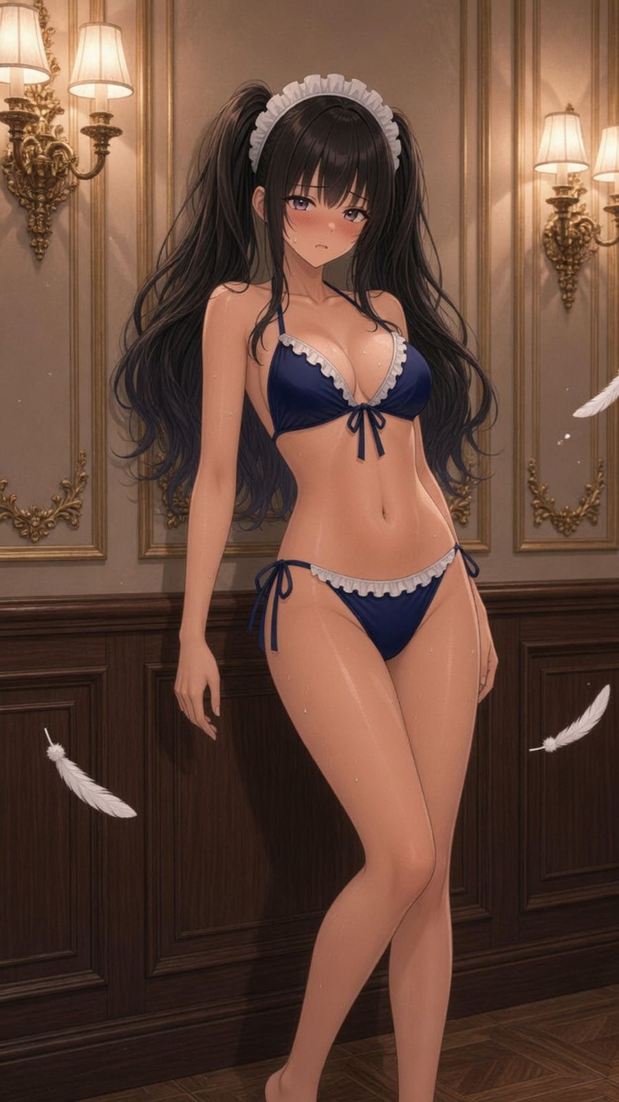 【機械姦】快楽マシーン〜黒髪メイド拘束実験〜 サンプル10ページ目