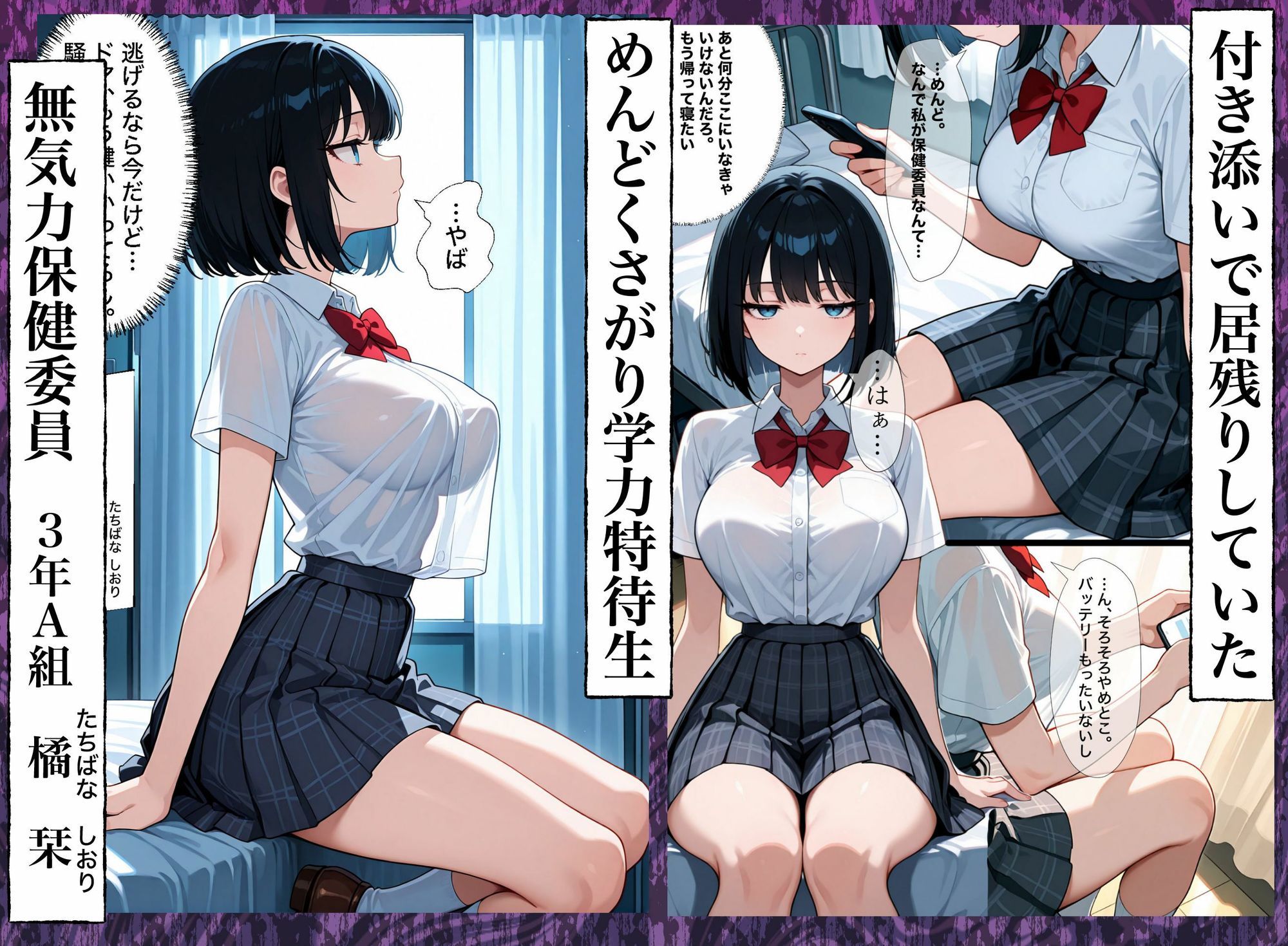 監禁放課後レ×プ  堕ちない絶望無限中出しされる話 サンプル8ページ目