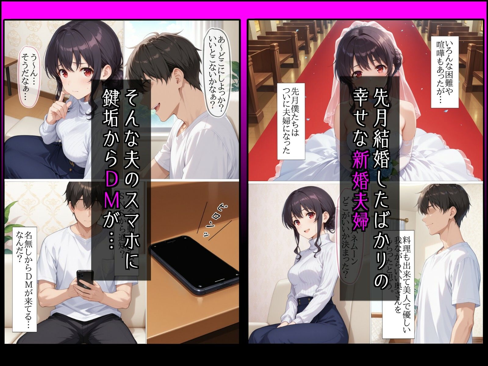 【NTR】僕の知らない妻 サンプル1ページ目