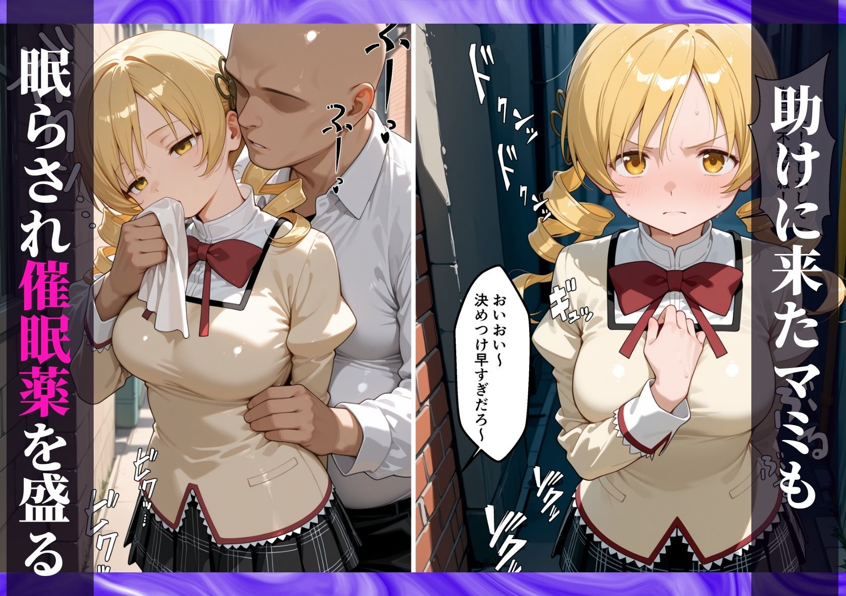 どんな抵抗も催〇薬の前じゃ無意味なんだよw【魔法少女ま〇か☆マギカ】 サンプル5ページ目