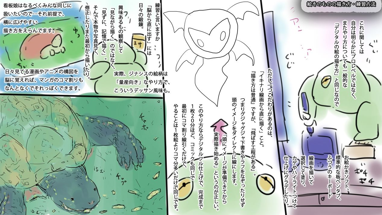 オリジナル作品のつくりかた〜キャラクターの作り方、絵の描き方・連載を続ける方法、販売用ブランディングまで〜 サンプル5ページ目