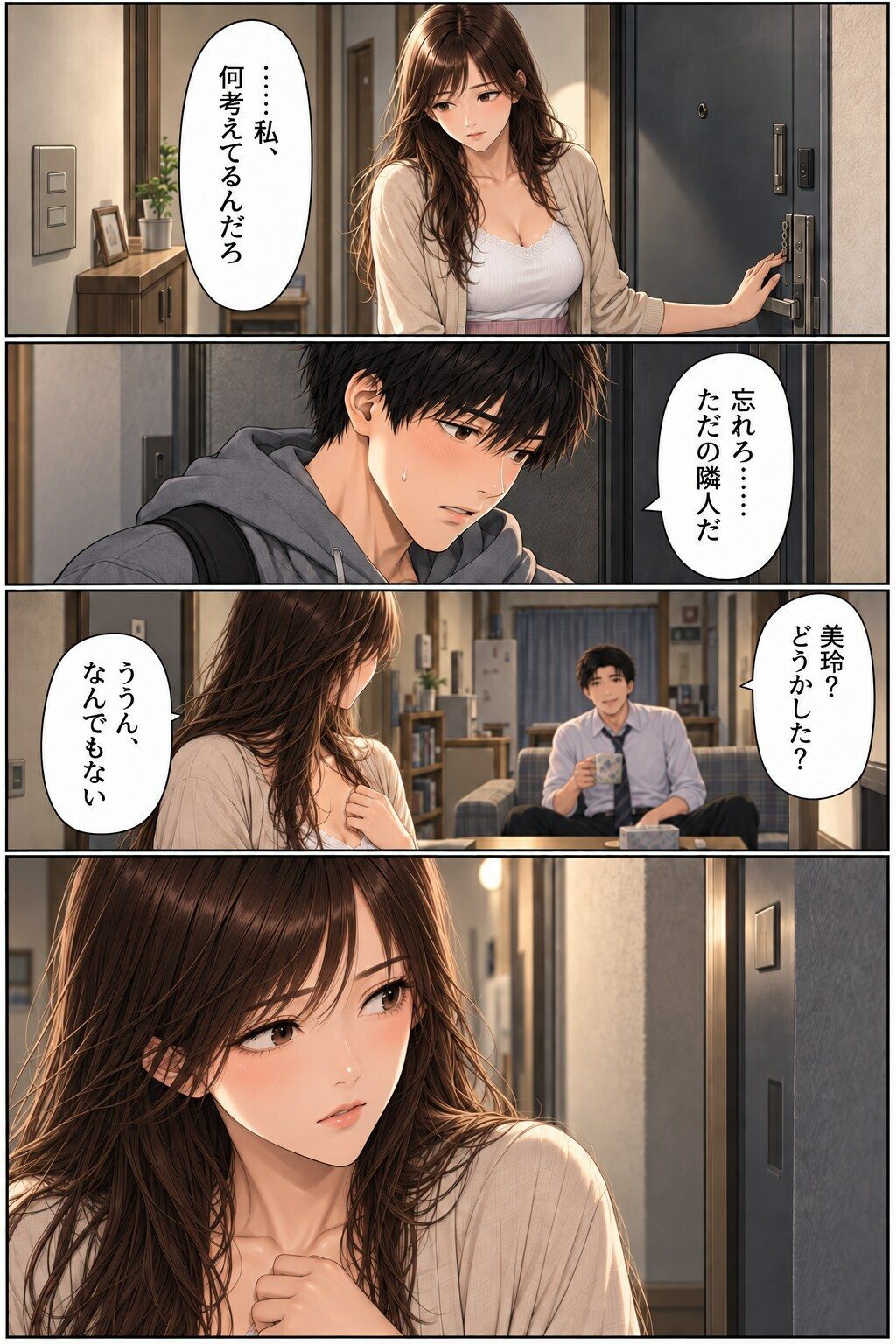 隣の人妻の秘密 第4〜6話 サンプル1ページ目