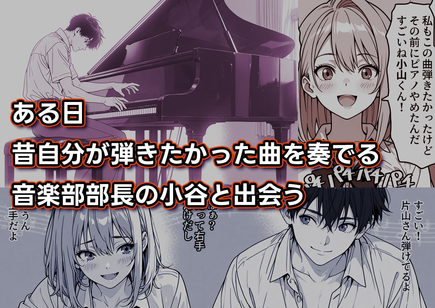 歪んだわたしをあなたで奏でて サンプル2ページ目