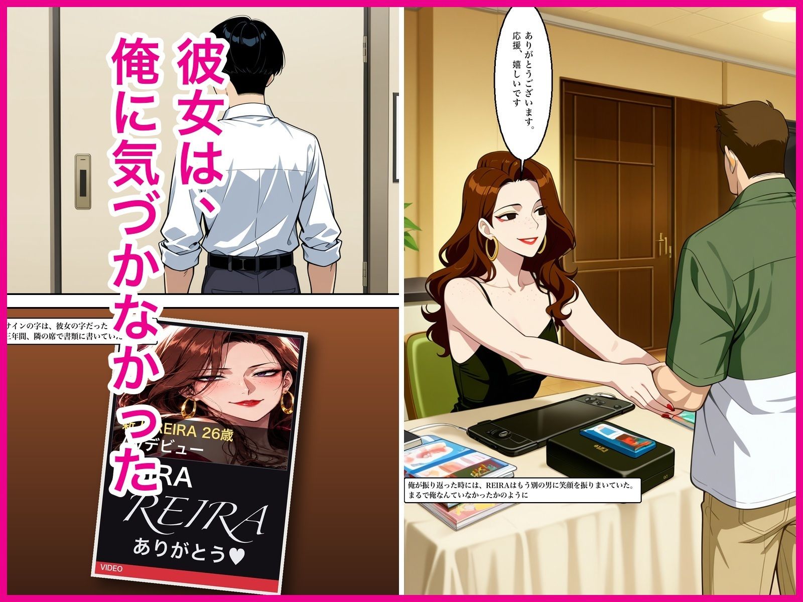 会社を辞めて消えた地味な同僚（26）がAVで売れっ子になってた話 サンプル10ページ目