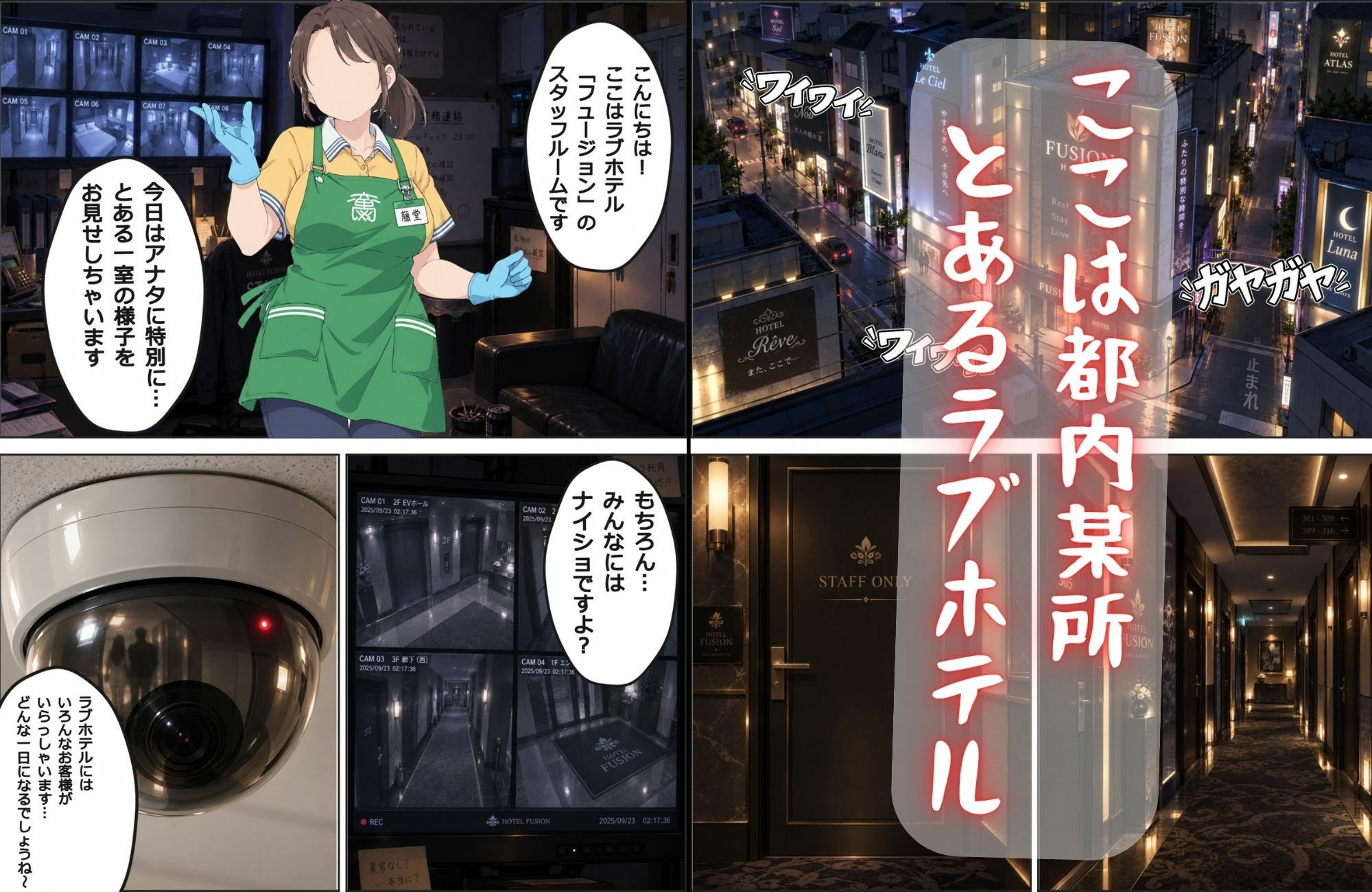 とあるラブホテルの淫行記録（セックスログ） サンプル1ページ目