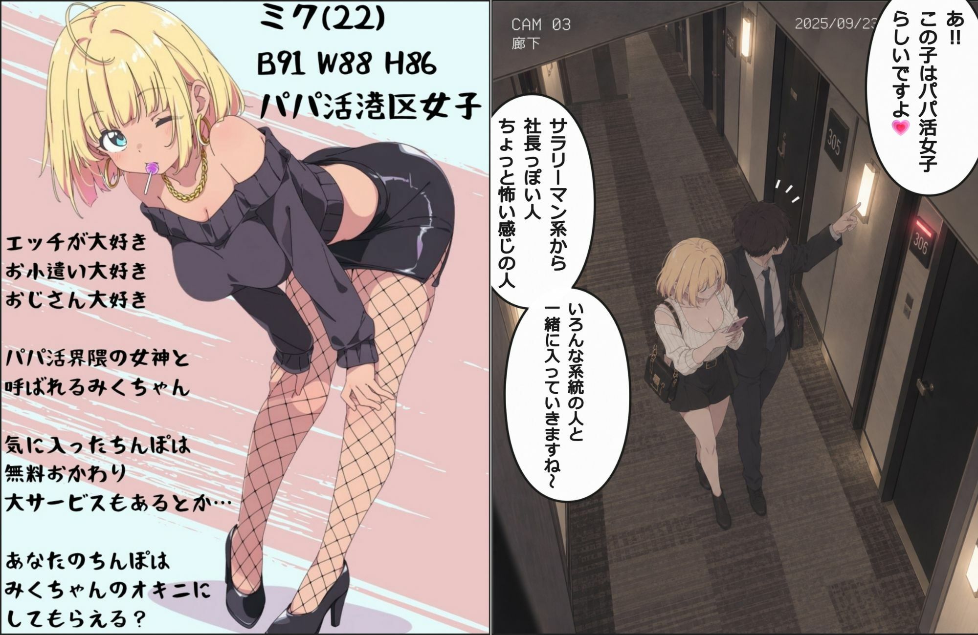 とあるラブホテルの淫行記録（セックスログ） サンプル4ページ目