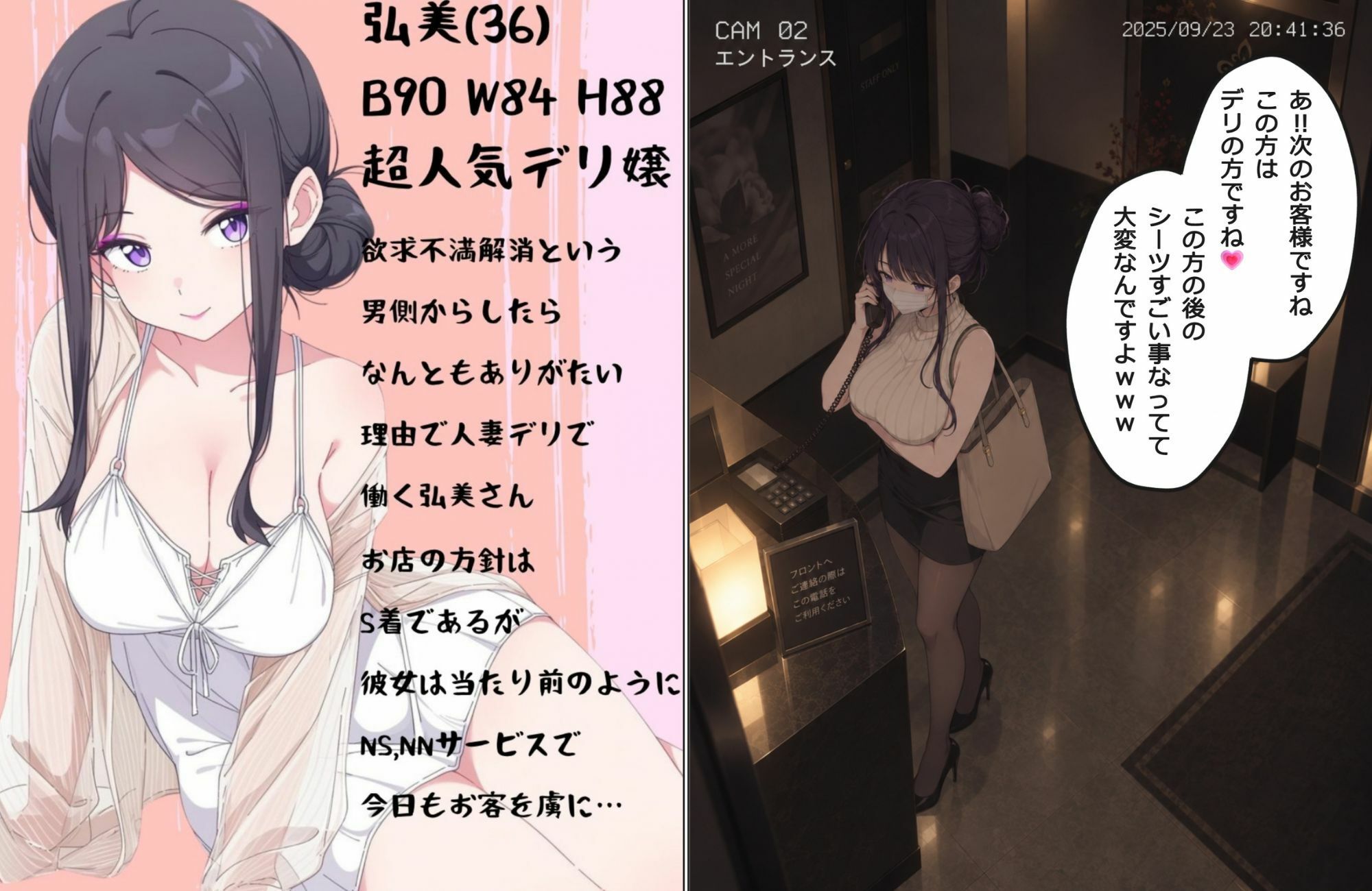 とあるラブホテルの淫行記録（セックスログ） サンプル6ページ目