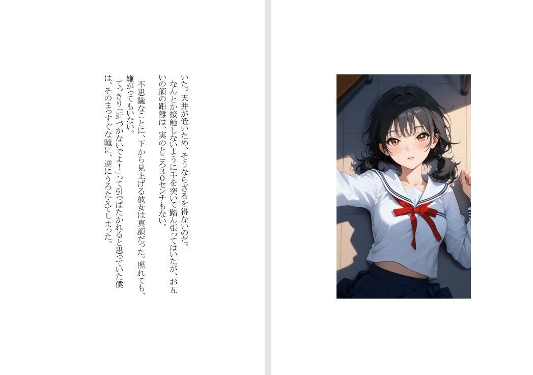 【本格短編青春小説】前夜、月下で手をとって サンプル4ページ目