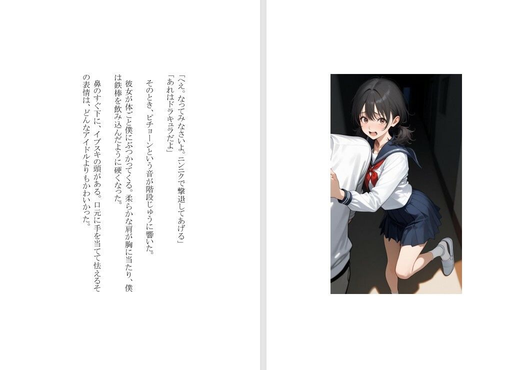 【本格短編青春小説】前夜、月下で手をとって サンプル8ページ目
