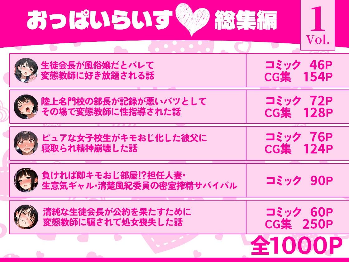 おっぱいらいす総集編 vol.1 サンプル1ページ目