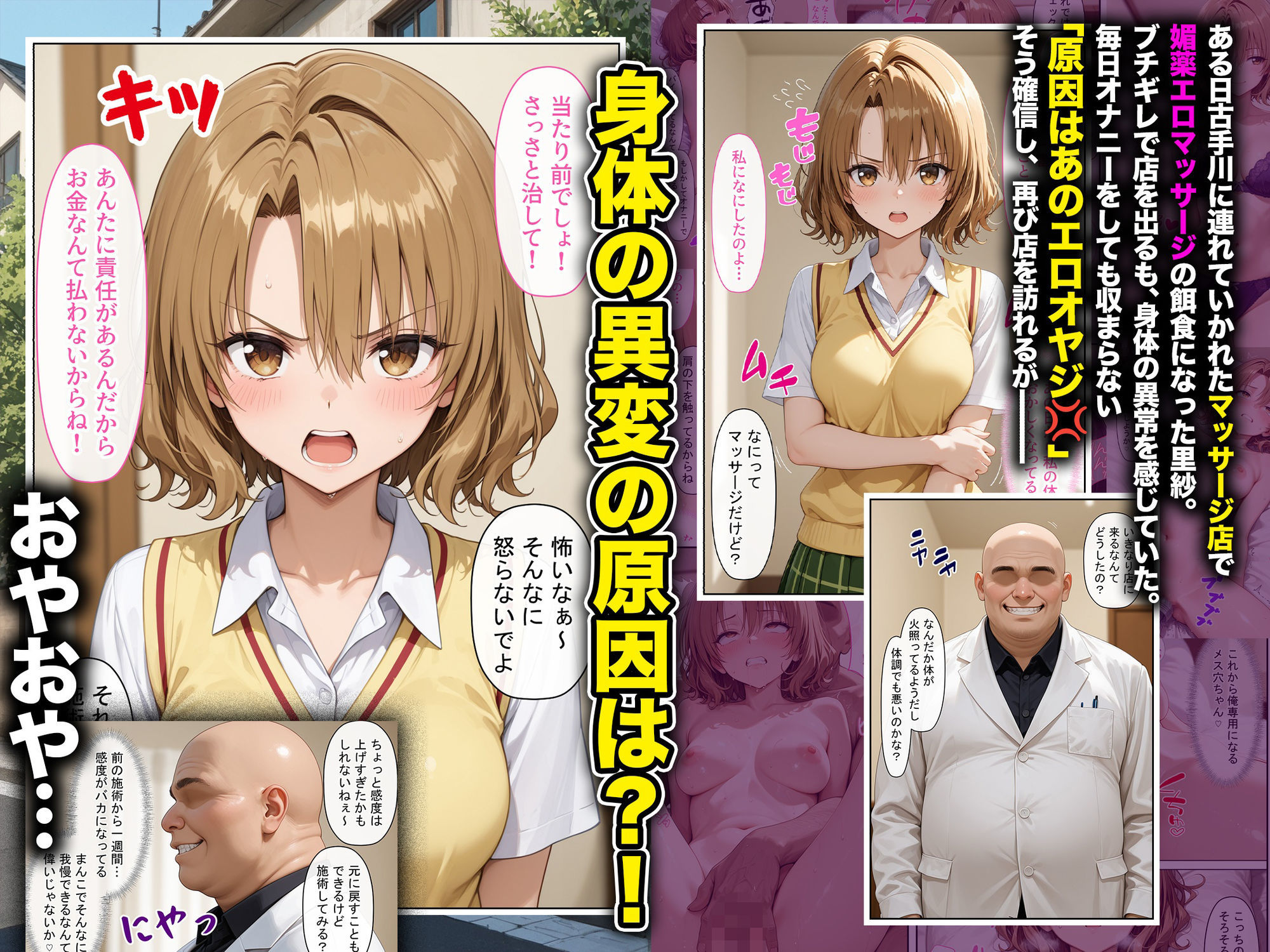 エロギャルが媚薬漬けマッサージでセックス中毒痴女モンスターになった話〜後編〜 サンプル1ページ目