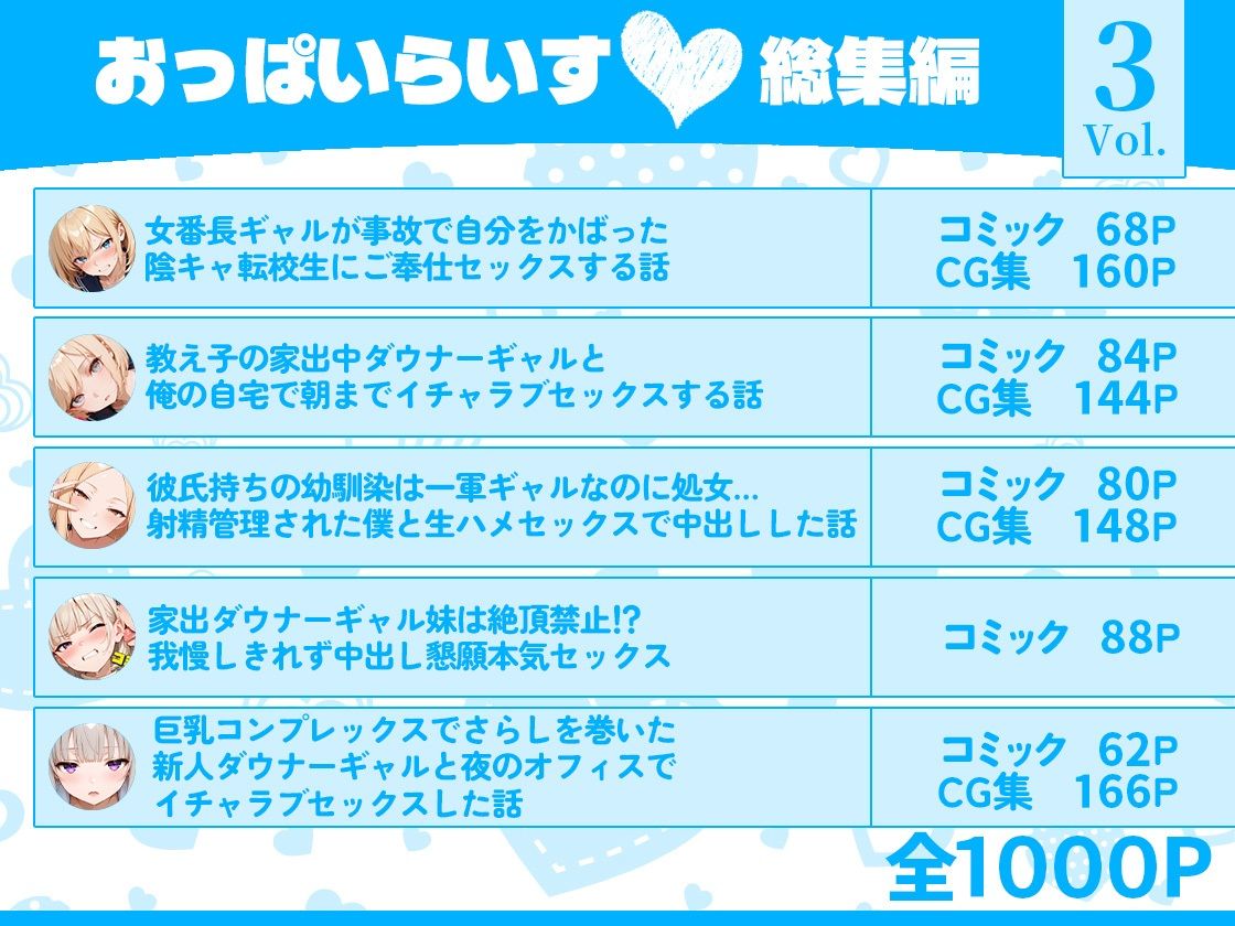 おっぱいらいす総集編 vol.3 サンプル1ページ目
