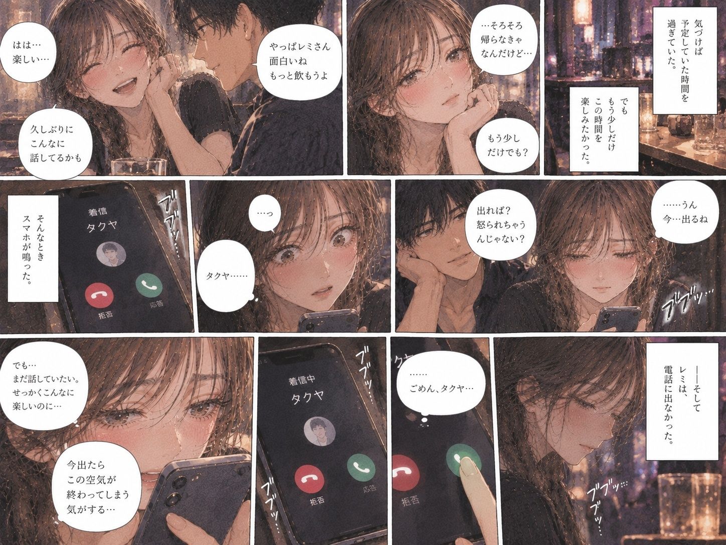 「『絶対についていかないから』――彼女が百戦錬磨のナンパ師と出会った夜。」 サンプル4ページ目