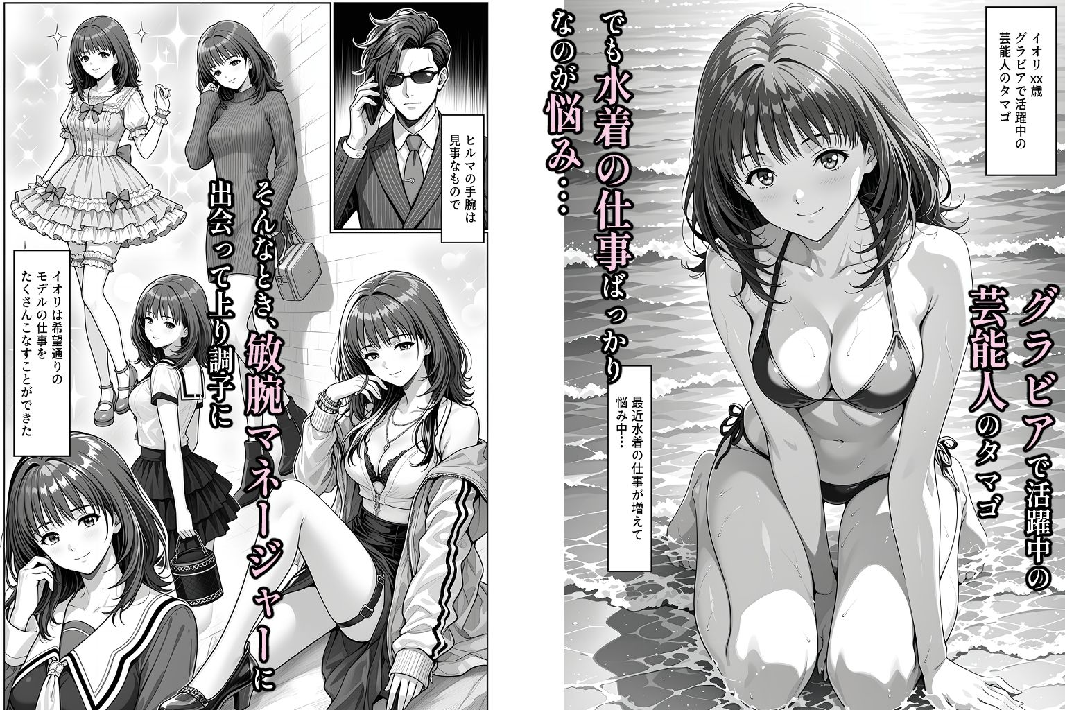 伊◯ちゃんって芸能界で何してるの？ サンプル1ページ目