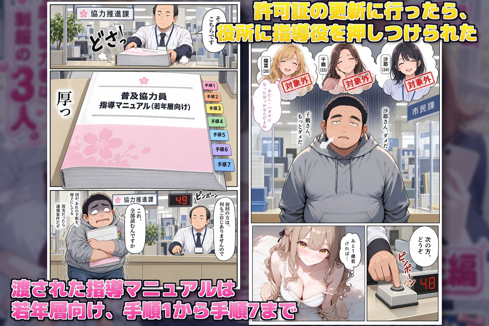 中出し許可証 学生編 サンプル2ページ目