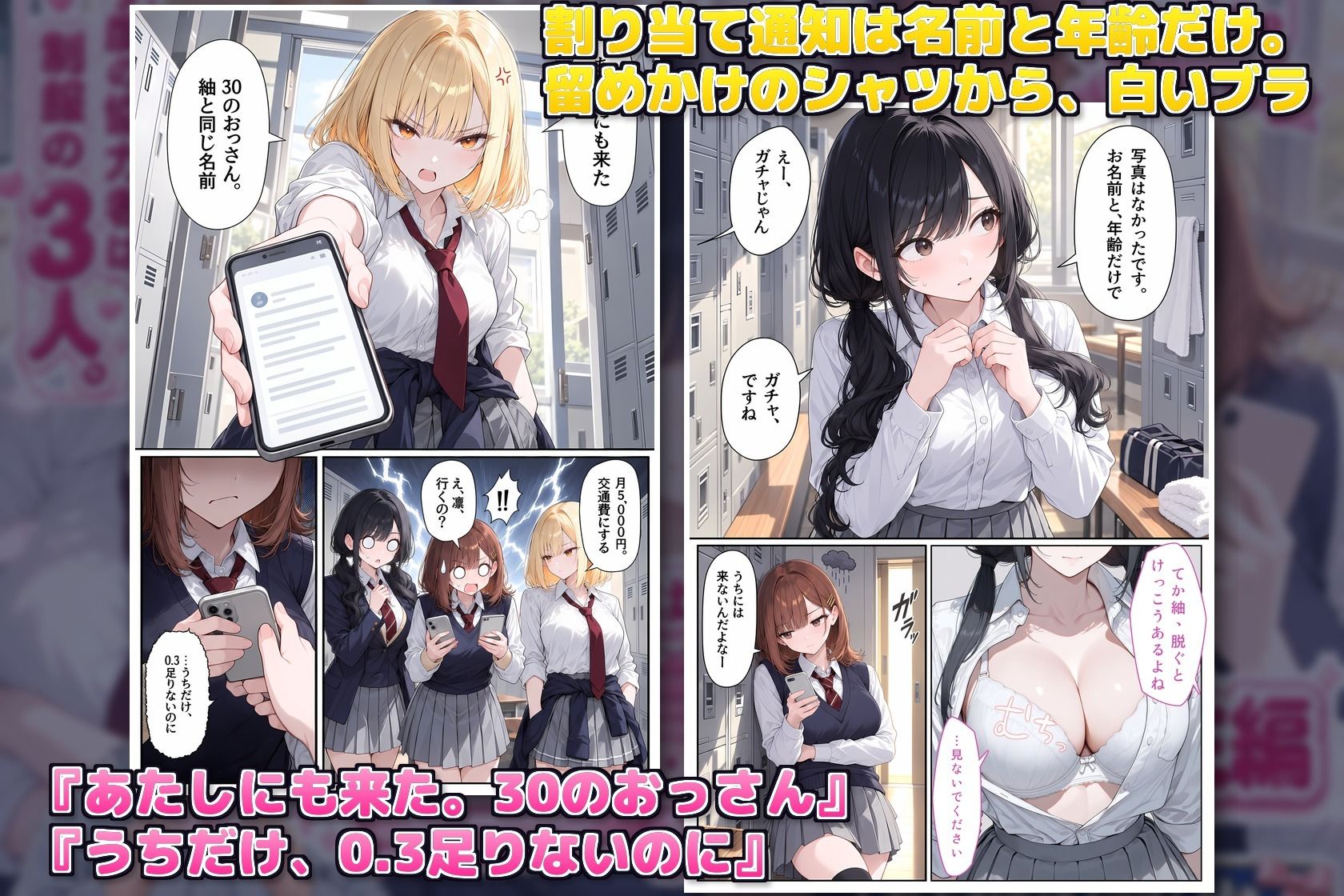 中出し許可証 学生編 サンプル4ページ目