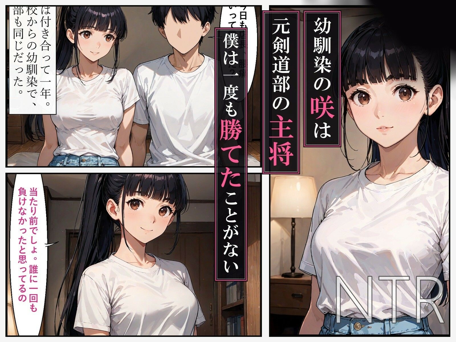 強いと思ってた 〜元剣道部主将の彼女がバイト先の店長に堕ちるまで〜 サンプル1ページ目