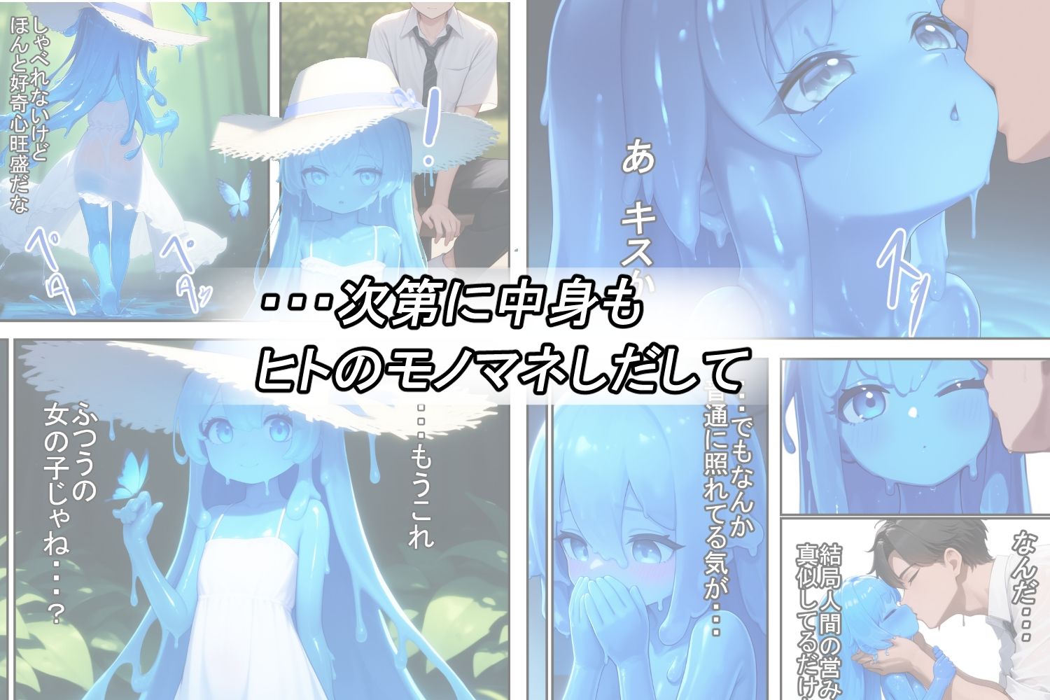 一途なスライムちゃん サンプル3ページ目