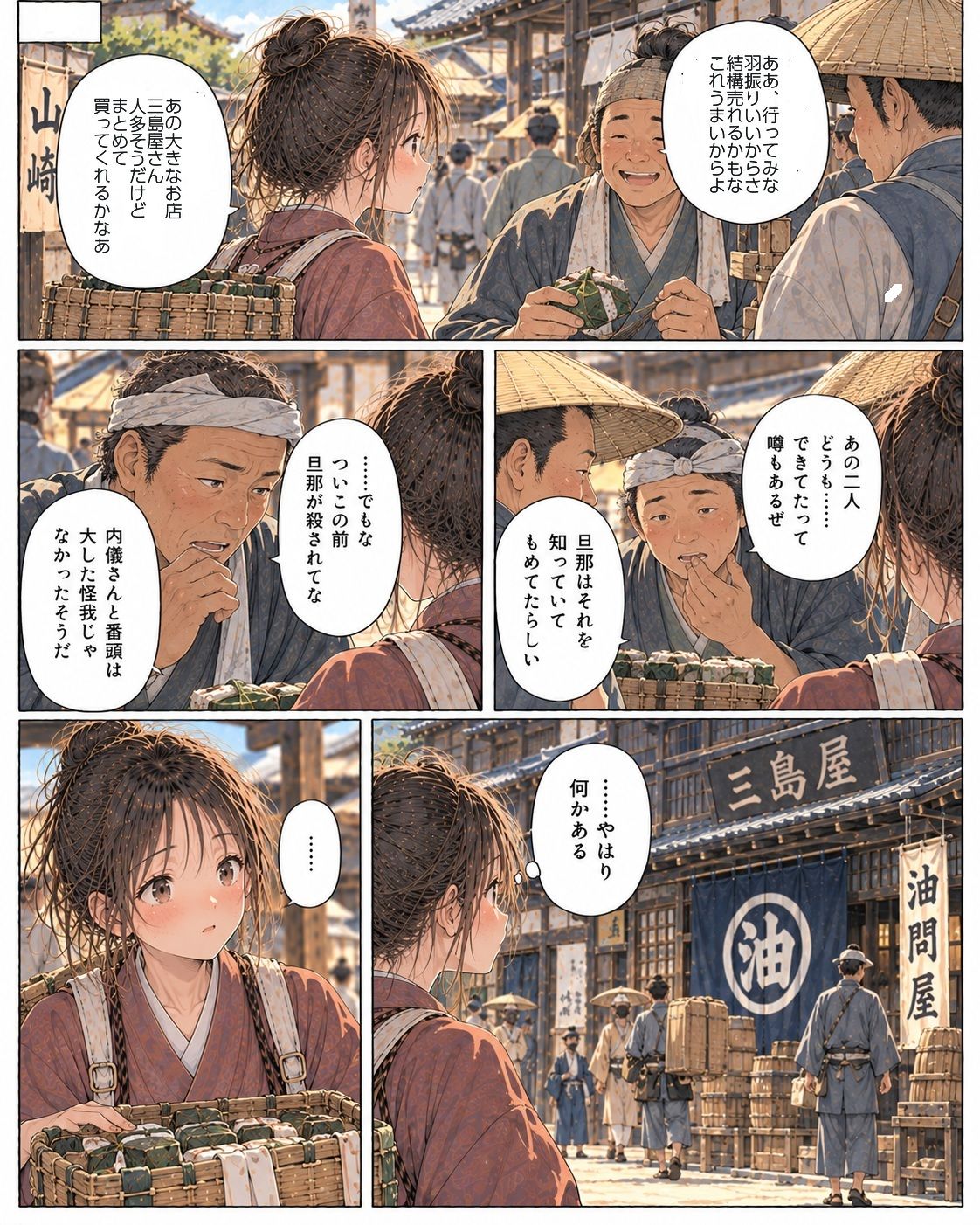 室町を駆ける サンプル5ページ目