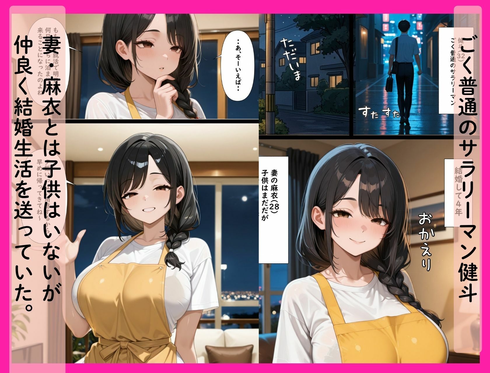 ジト目むちむち義妹がセフレになったんだが〜嫉妬した妻のご奉仕も始まって俺のチンコがもちません！〜 サンプル1ページ目