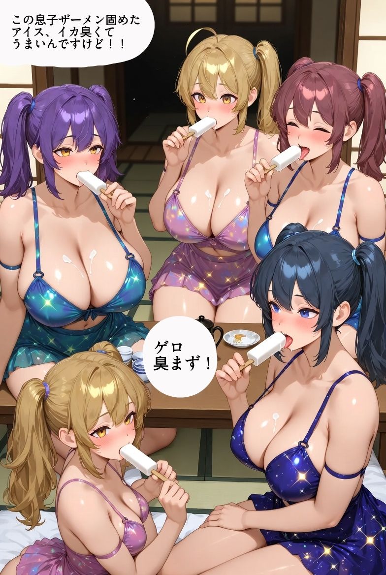 母子相姦ママがいっぱい  2  おしゃぶりママズ サンプル6ページ目