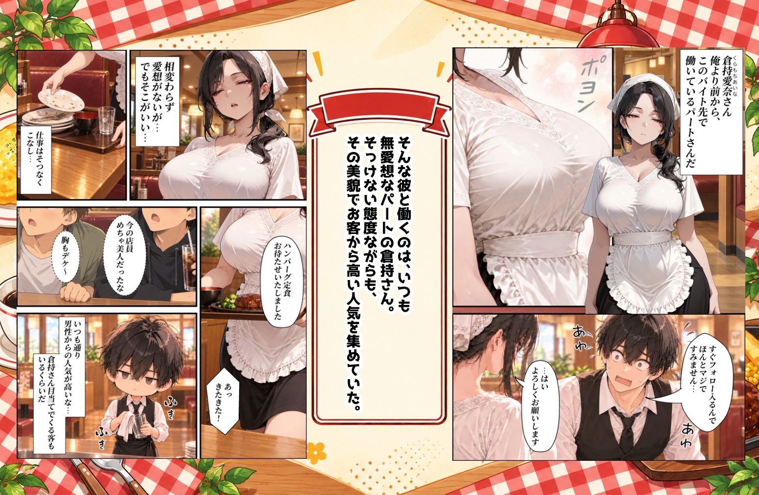 愛想がないバ先のパート人妻を俺のチンポで孕ませるまで サンプル2ページ目