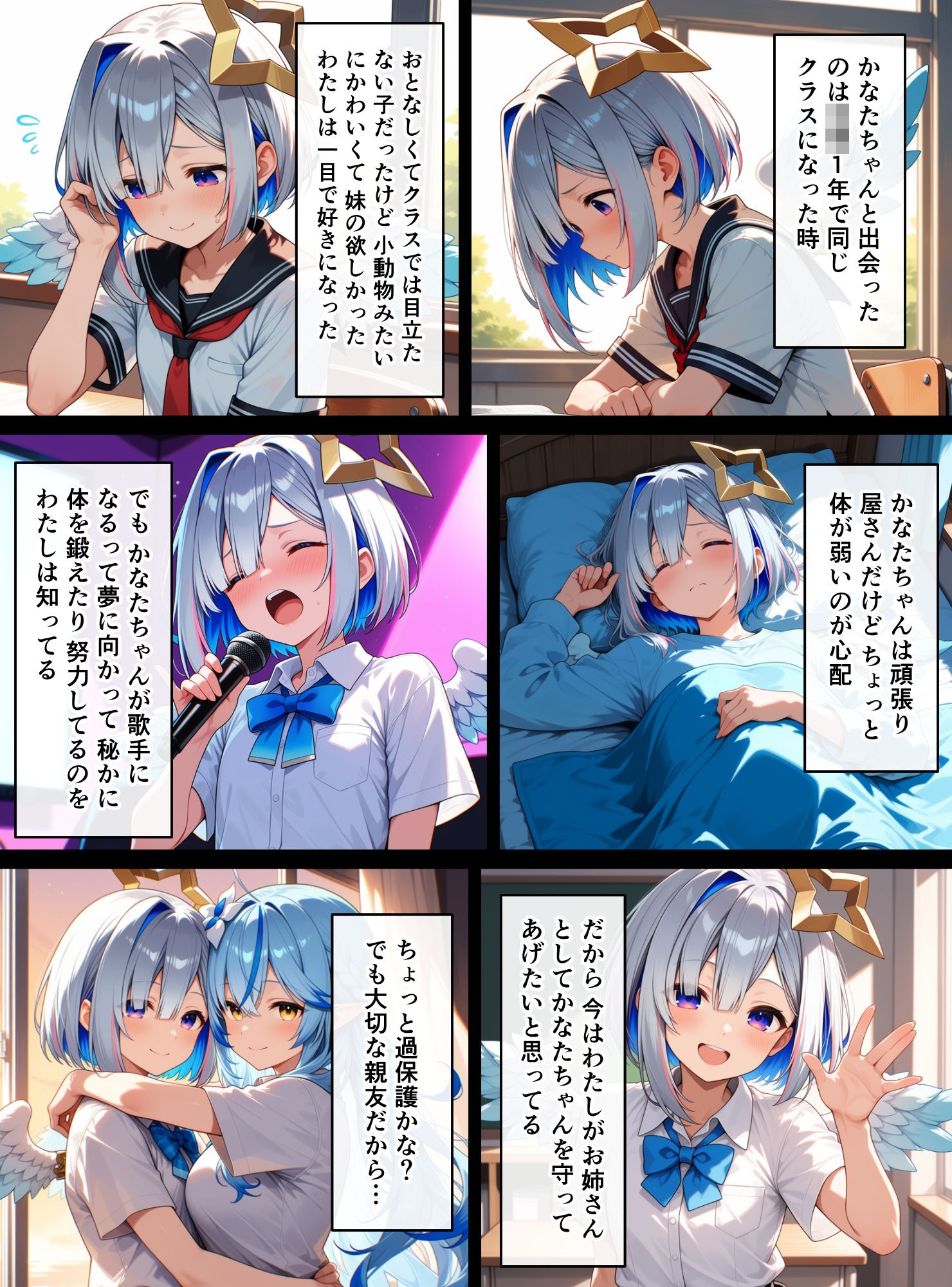 セックスしないと出られない部屋（天●か●た、雪●ラ●ィ） サンプル6ページ目