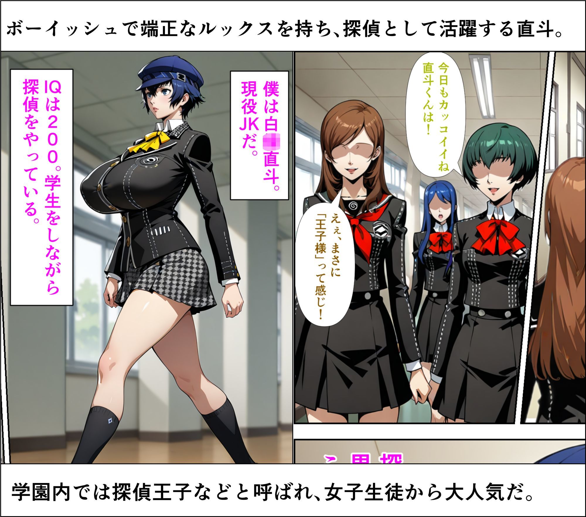 王子様と呼ばれた女の子が母になるまで サンプル1ページ目