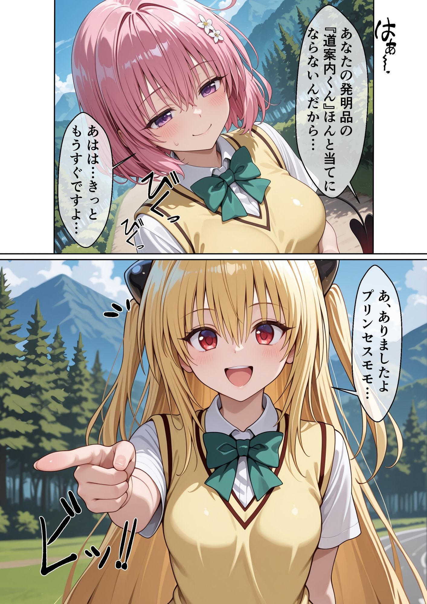 とある旅館の性交生活 催◯温泉旅館【ToL◯VEる編】 サンプル3ページ目
