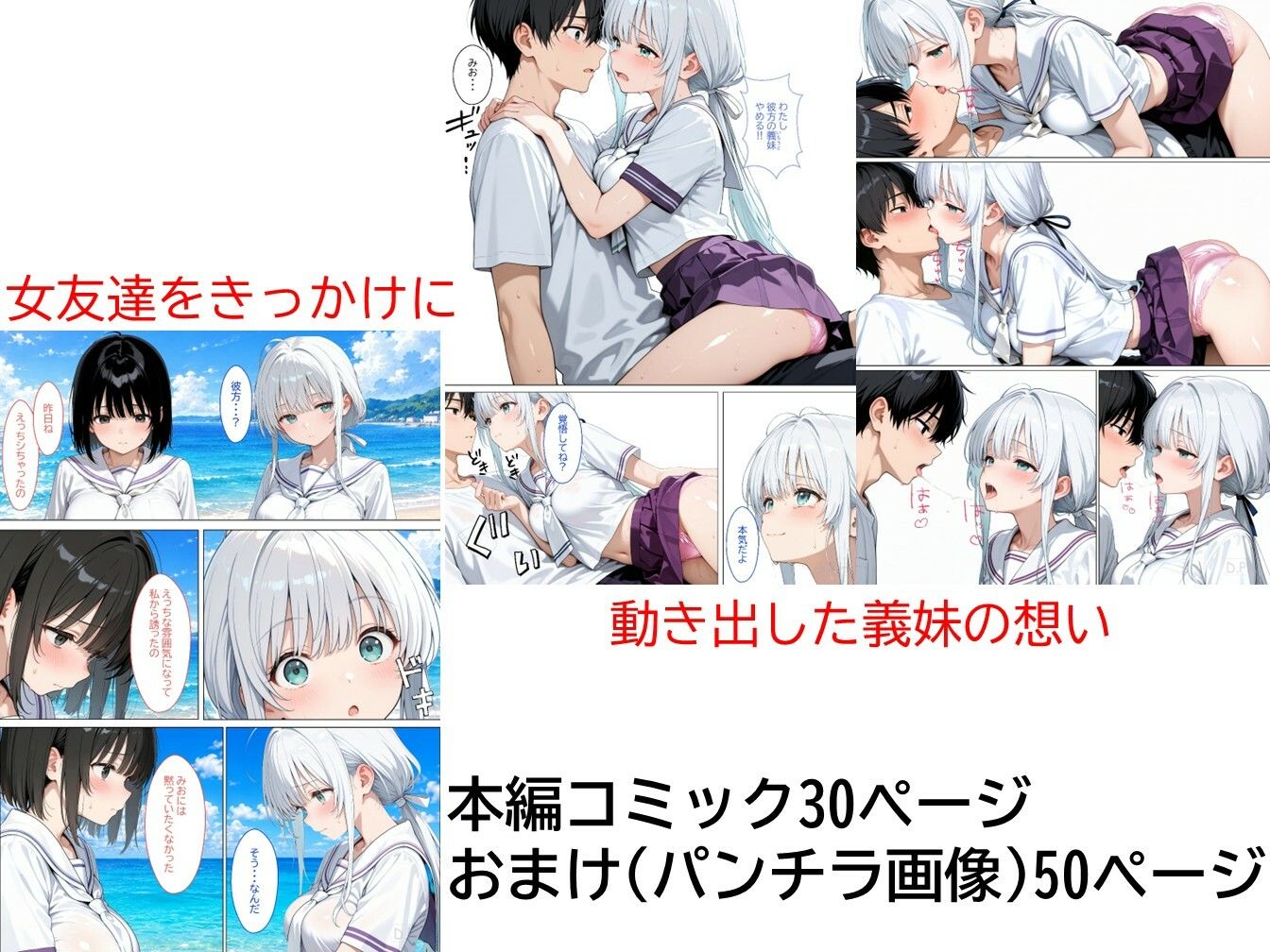 女友達とヤってから、義妹の距離が近すぎる。＃2 サンプル1ページ目
