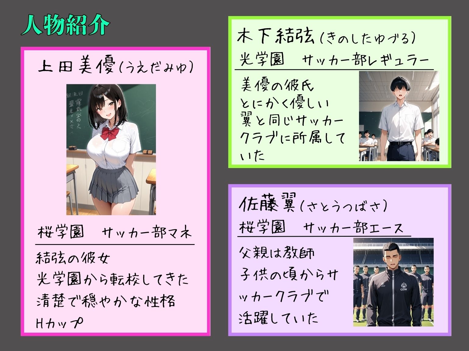 清楚系彼女は寝取られる〜気持ちとは裏腹に体が求めてメス堕ち〜 サンプル1ページ目