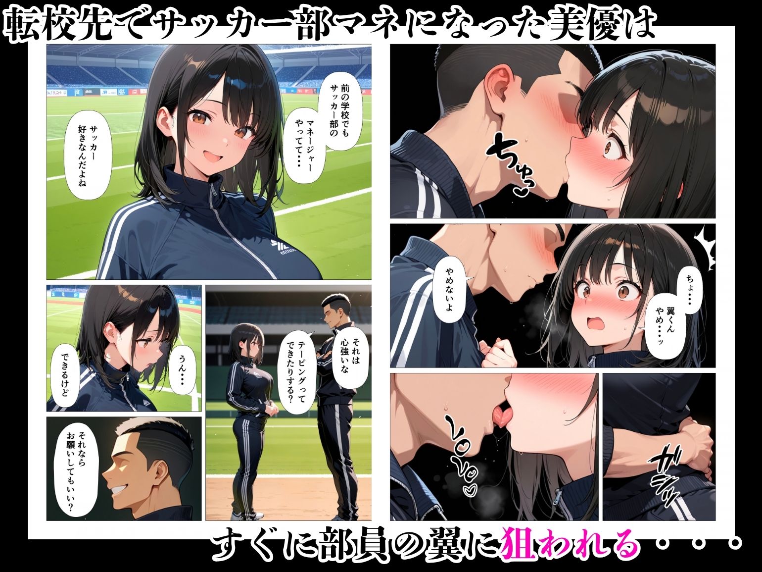 清楚系彼女は寝取られる〜気持ちとは裏腹に体が求めてメス堕ち〜 サンプル3ページ目