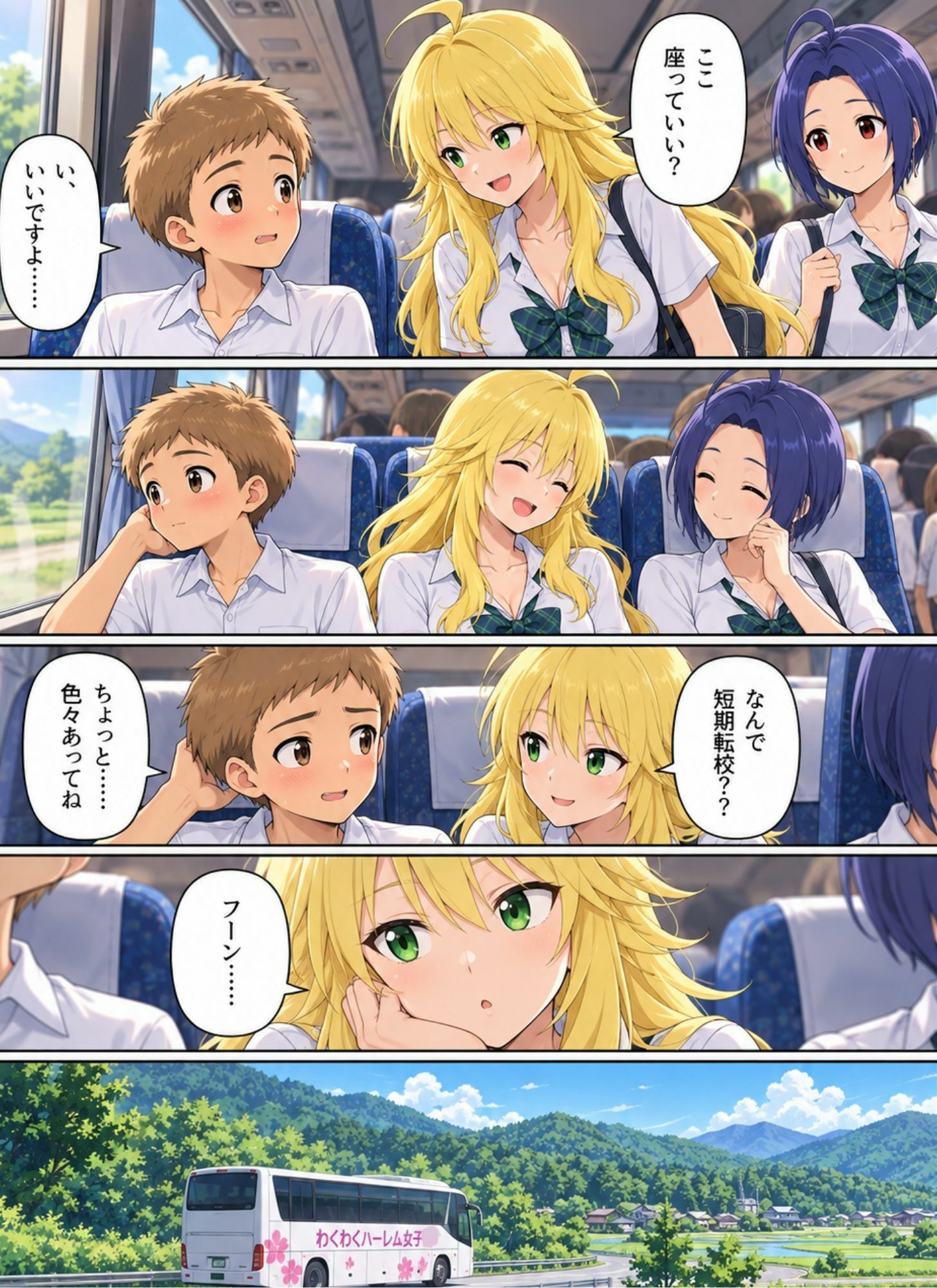 ときめきハーレム学園へようこそ17 サンプル3ページ目