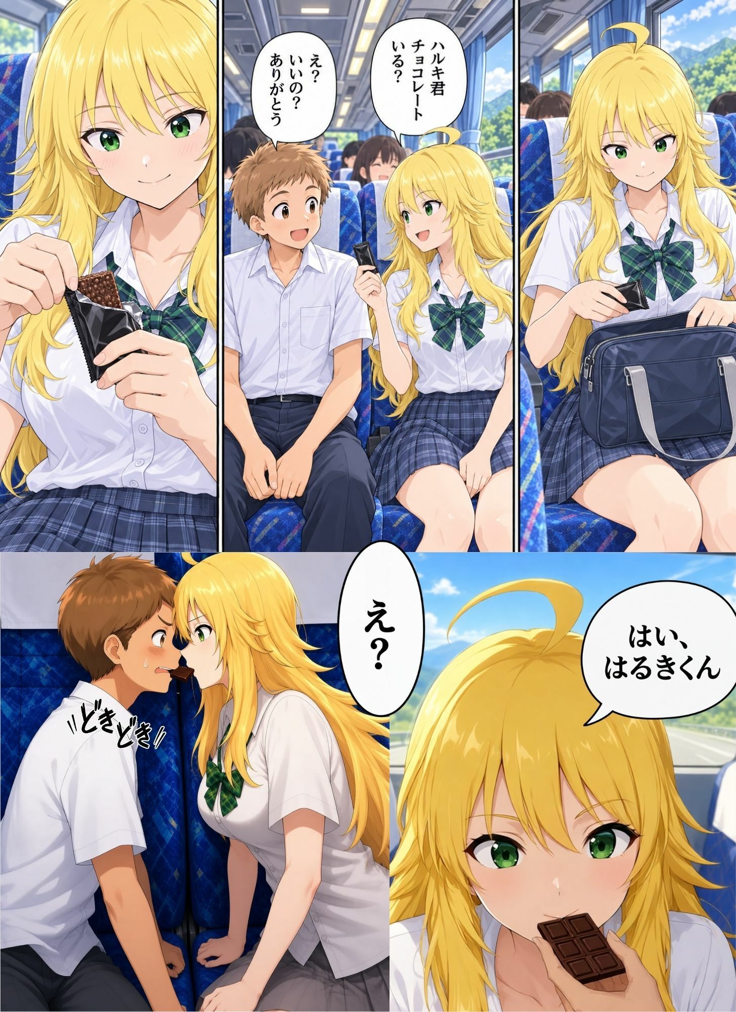 ときめきハーレム学園へようこそ17 サンプル4ページ目