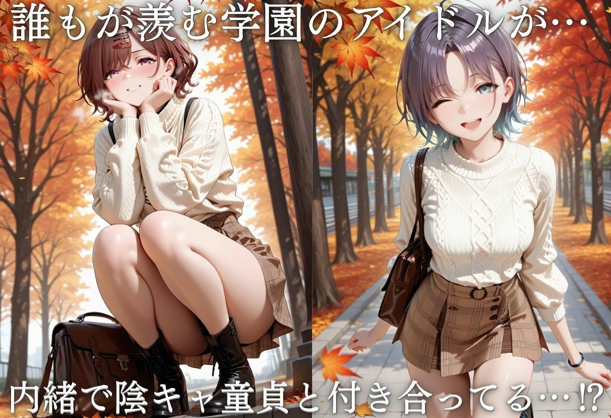 童貞彼氏持ちアイドルが弱みを握られてNTRされ中出しされた話 サンプル1ページ目